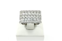 Anello Valentina Callegher Donna in Oro bianco Diamante 2.80 Ct 10710*S - 10710*S
